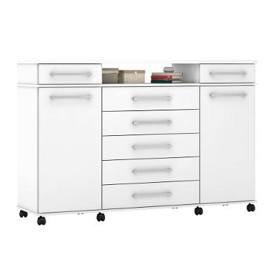 Cômoda London 7 Gavetas 2 Portas com Rodízios 7130 Demóbile