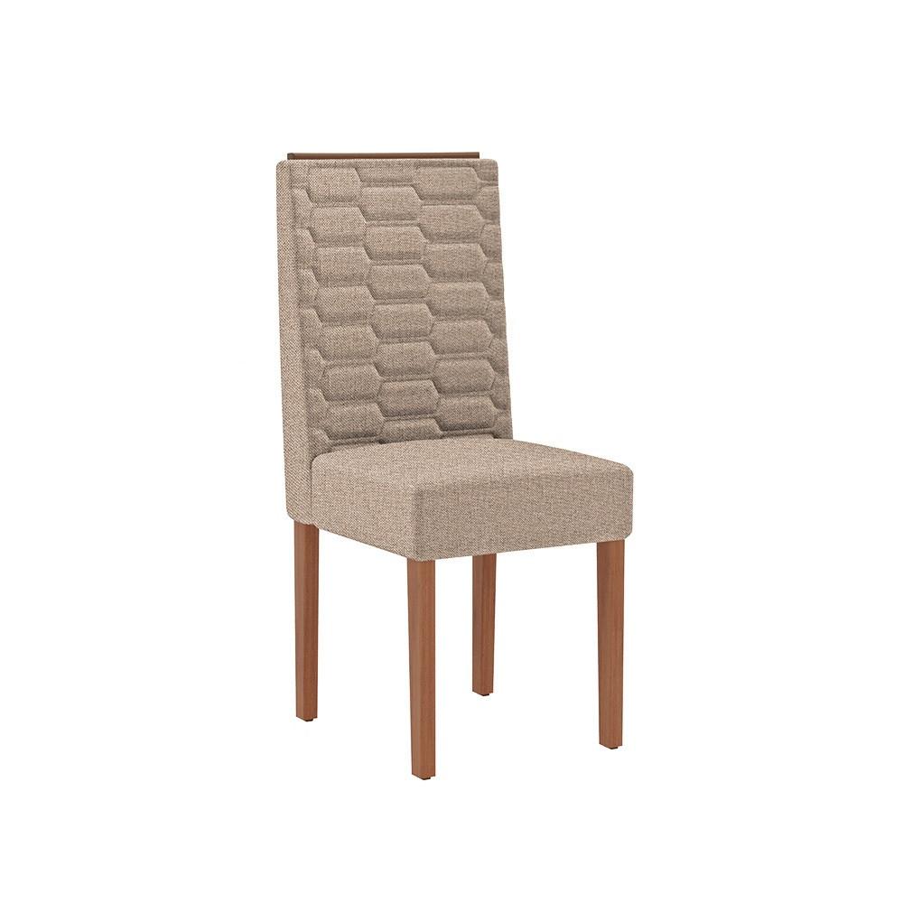 Conjunto Sala de Jantar Frida 120x80cm com 4 Cadeiras Coral Tuboarte - 2