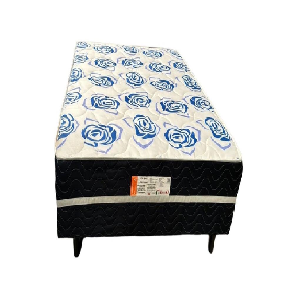 Unibox Romance Solteiro com Molas Bonnel 88x188x44cm Topázio - 1