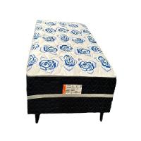 Unibox Romance Solteiro com Molas Bonnel 88x188x44cm Topázio - 1