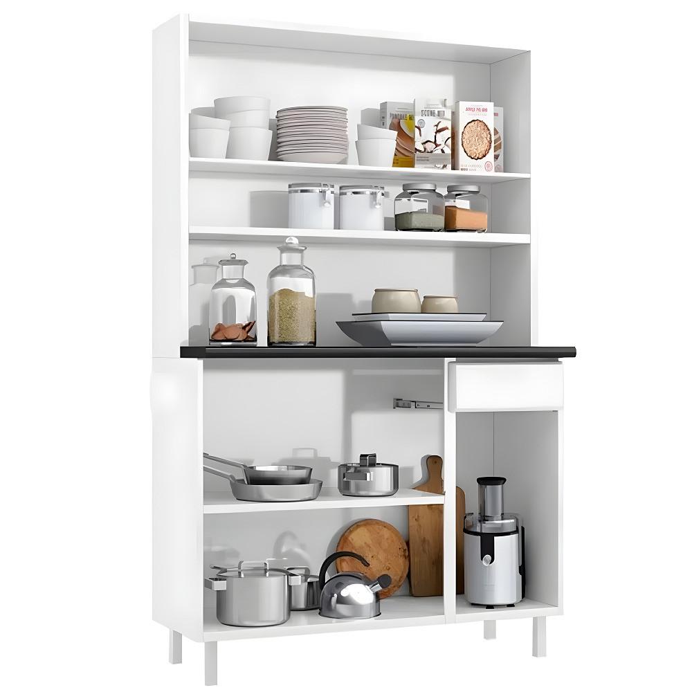 Kit Triplo Diamante New Smart 6 Portas 1 Gaveta Telasul - 3