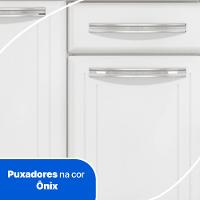 Balcão Triplo Smart Esmeralda 1 Gaveta com Tampo 15MM 820134 Telasul - 5