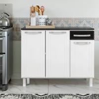 Balcão Triplo Smart Esmeralda 1 Gaveta com Tampo 15MM 820134 Telasul - 1