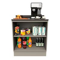 Balcão Lumina 80 cm 2 Portas Com Tampo 917121-01 Telasul - 2