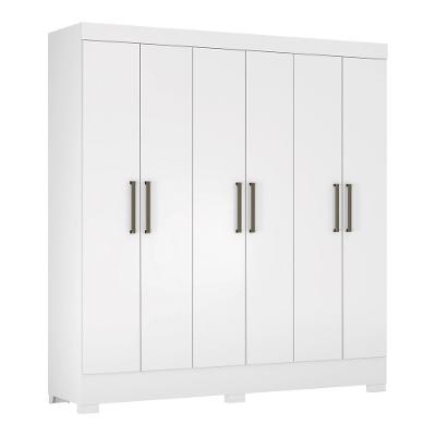 Guarda Roupa Casal Verso 6 Portas 2 Gavetas Com Pés 63320 Demóbile