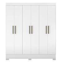 Guarda Roupa Casal Verso 6 Portas 2 Gavetas Com Pés 63320 Demóbile - 3