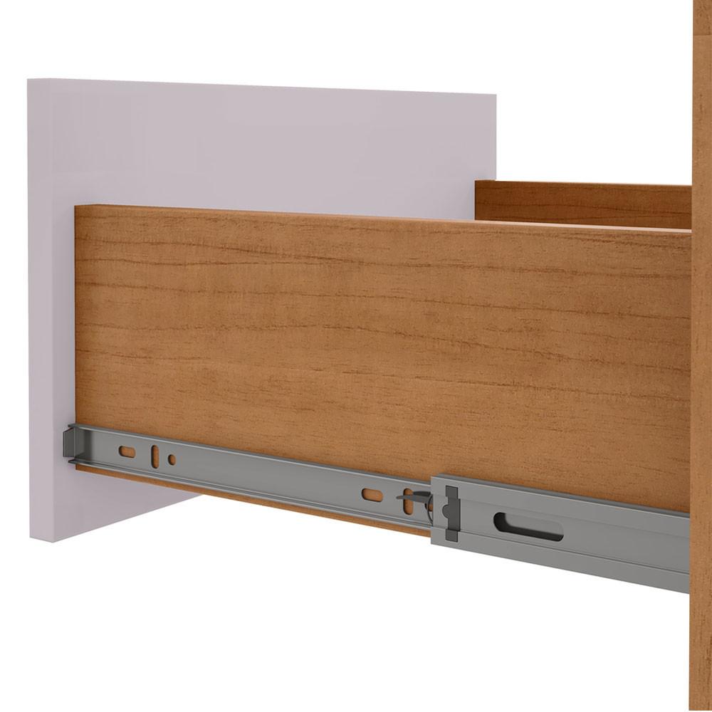 Cômoda Maggiore 6 Gavetas com Estilo Retrô Lopas - 5