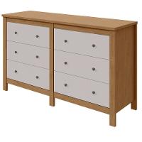 Cômoda Maggiore 6 Gavetas com Estilo Retrô Lopas - 2