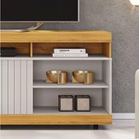 Rack Dili 160 cm para TV até 60 Polegas com Rodizios Dj Moveis - 3