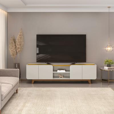 Bancada Nadine 220 cm para TV até 75 Polegadas Dj Moveis