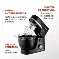 Batedeira Eletrica Planet com Tigela PP Mondial - 6