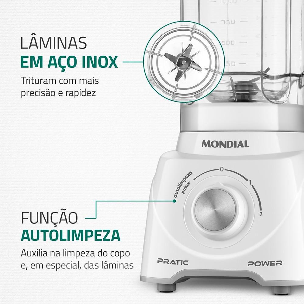 Liquidificador Pratic Power L-97-W Mondial - 5