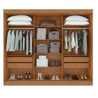 Guarda Roupa Nice Flex 3 Portas de Correr 4 Gavetas com Espelho Lopas - 2