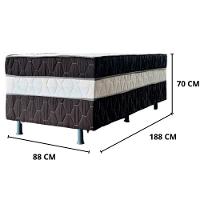 Unibox Ype com Molas Ensacadas Solteiro 88x188x70 cm Thais - 4