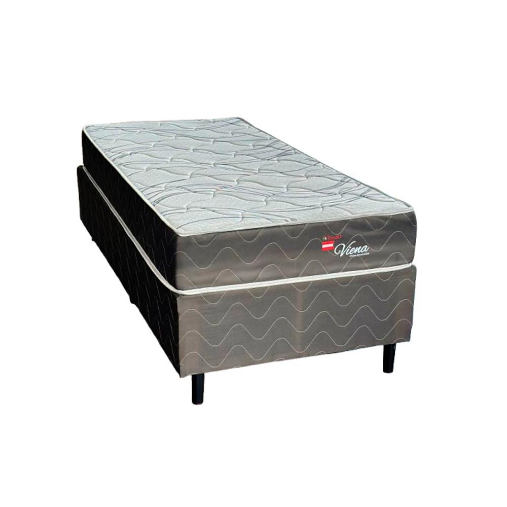 Conjunto Box Viena Molas Ensacadas Solteiro 88x188x52 cm Topazio - 1