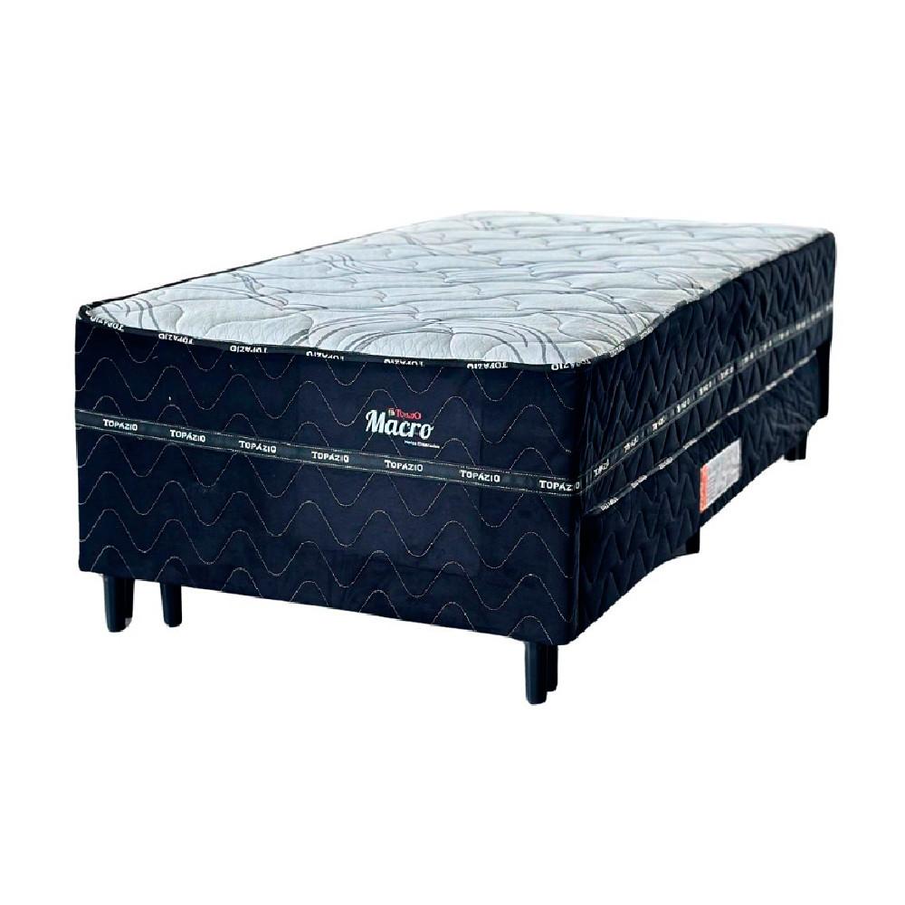 Bibox Macro com Cama AuxilIar Solteirão 108x198x66cm Mola Ensacadas/ Espuma Topazio - 2