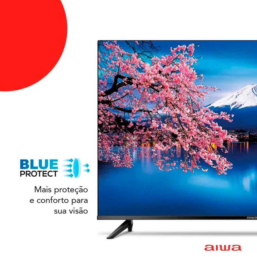 Smart TV 43 Polegadas Full HD HDR10 Android TV e Borda Infinita AWS-TV-43-BL-02-A Aiwa - 4