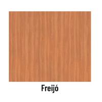 Armário Aéreo Macadâmia 120cm 1 Porta Basculante Ripado com Nicho 914003 Telasul - 8