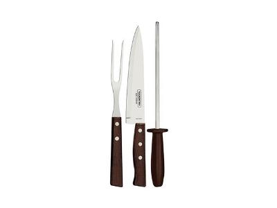 Jogo para Churrasco Tramontina Inox Tradicional 3 peças