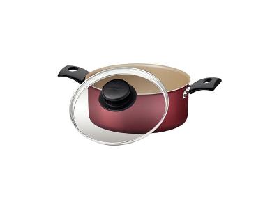 Caçarola Tramontina Turim Antiaderente Max Vermelha 20CM