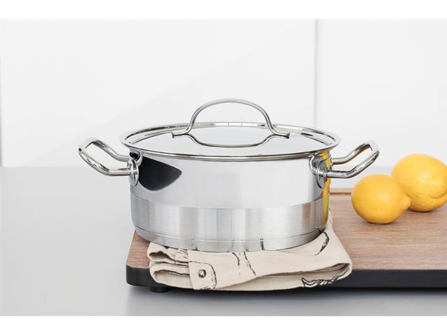 Caçarola Rasa Tramontina Professional Aço Inox Ø 28CM - 2