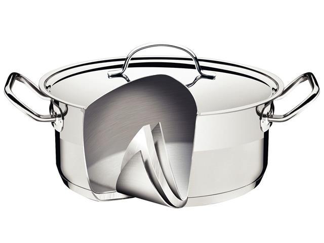Caçarola Tramontina Professional Funda em Inox com Tampa 16CM 1,8 L - 2