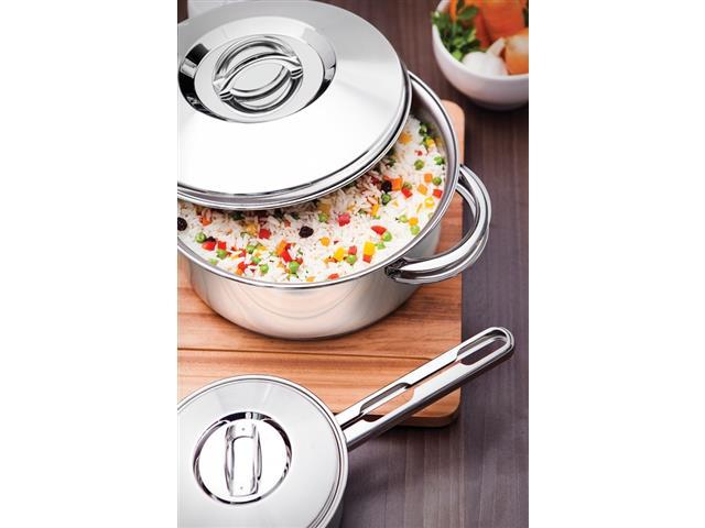 Caçarola Funda Tramontina Aço Inox Solar 24 6.1 Litros - 3