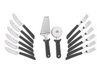 Kit para Pizza Tramontina Preto 14 Peças - 1