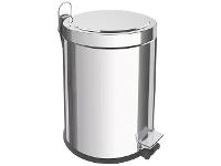 Lixeira com Pedal Tramontina Aço Inox 12 Litros - 1