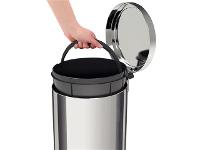 Lixeira com Pedal Tramontina Aço Inox 12 Litros - 4