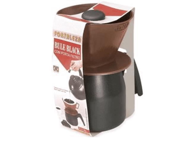 Bule com Filtro Fortaleza Preto 1 L - 3