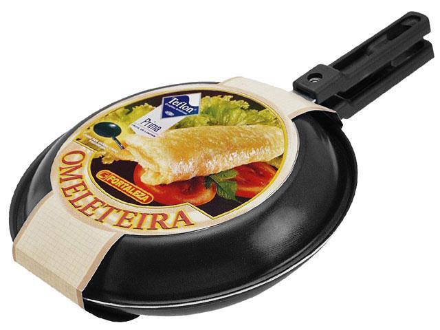 Omeleteira Fortaleza Preta 26 cm - 1