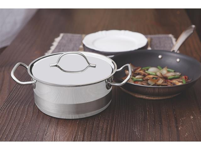 Caçarola Rasa Tramontina Professional Aço Inox Ø 16CM - 2