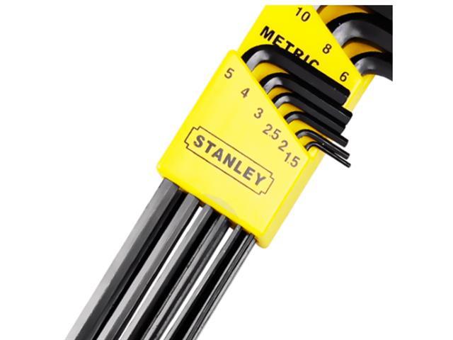 Jogo de Chaves Hexagonal em Milímetros e Polegadas Stanley 22 Peças - 3