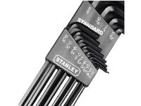 Jogo de Chaves Hexagonal em Milímetros e Polegadas Stanley 22 Peças - 4