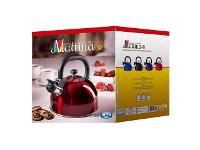 Chaleira MOR Mattina Mista Inox Vermelho 2,5 Litros - 3