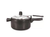 Panela de Pressão Fortaleza Preta/Polida 2,5 Litros - 2