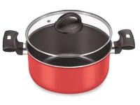 Caçarola com Tampa de Vidro Fortaleza black 20 cm - 1