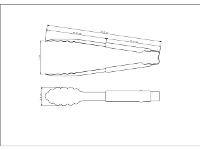 Pegador Inox Cabo Emborrachado Tramontina Utilita Vermelho - 3