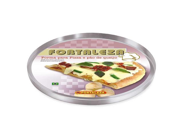 Forma para Pizza Fortaleza Alumínio Polido Ø 35cm - 2