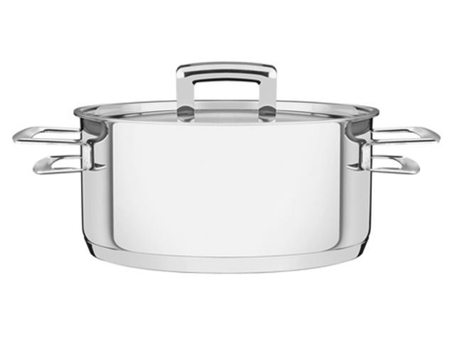 Caçarola Rasa em Aço Inox Tramontina Brava 16cm - 1