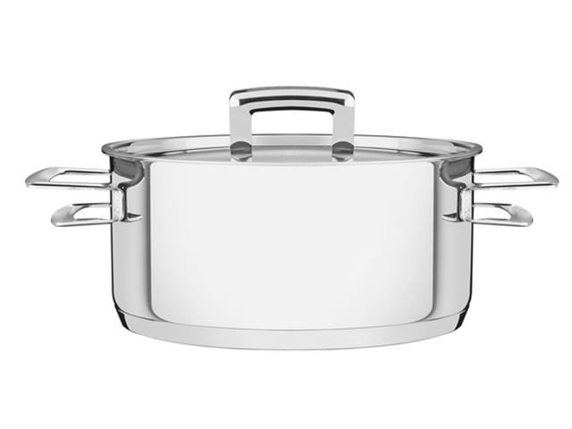 Caçarola Rasa em Aço Inox Tramontina Brava 20cm - 1