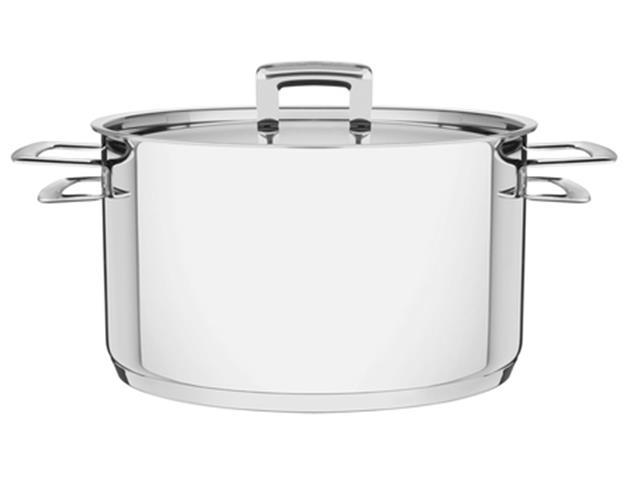 Caçarola Funda em Aço Inox Tramontina Brava 16cm - 1