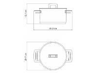 Caçarola Funda em Aço Inox Tramontina Brava 16cm - 2