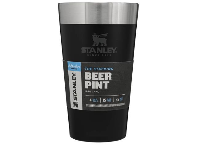 Copo Térmico Cerveja sem Tampa Stanley Matte Black 473mL - 2