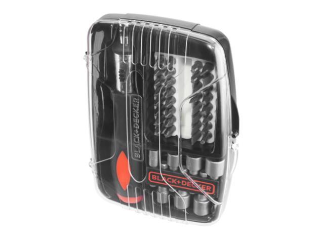 Jogo de Parafusar com Chave Catraca e 40 Peças A7062XJ BLACK+DECKER - 2