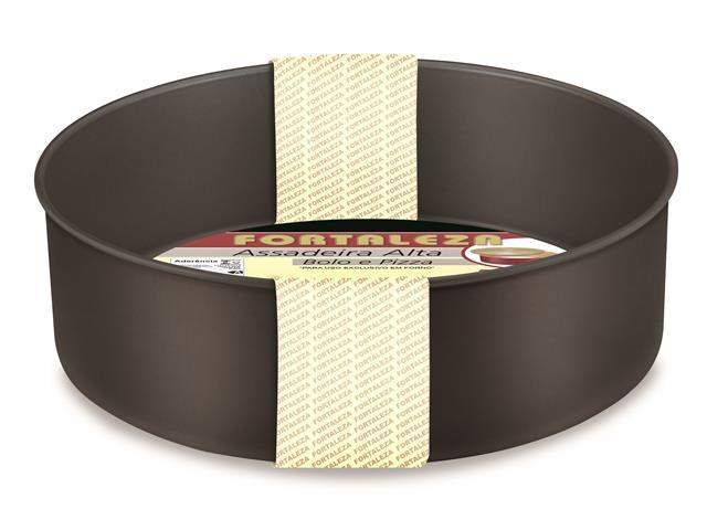 Assadeira Super Alta Fortaleza Black com Fundo Removível Ø 30CM - 2