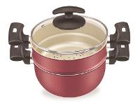 Conjunto 3x1 Cozimento à Vapor Fortaleza Artistic c/ Tampa de Vidro 20 - 1