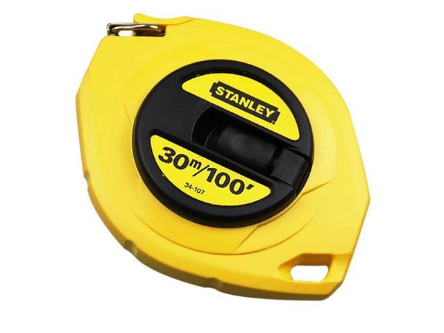 Trena Longa com Fita em Aço Stanley 30 Metros - 1