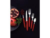 Faqueiro Inox Tramontina Ipanema Vermelho 30 Peças - 4